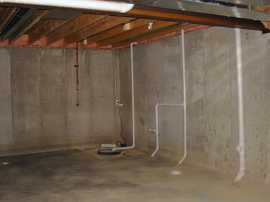 a waterproof underground basement